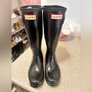 Hunter Big Kids Original Gloss Boot